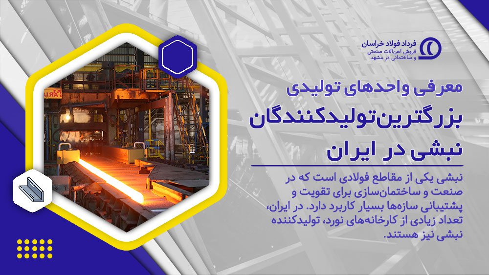 معرفی واحدهای تولیدی: بزرگترین تولیدکنندگان نبشی در ایران معرفی واحدهای تولیدی: بزرگترین تولیدکنندگان نبشی در ایران